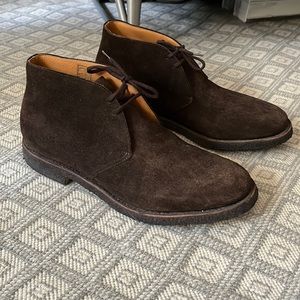 Church’s Churchs Ryder custom grade brown suede shoe boot 9.5